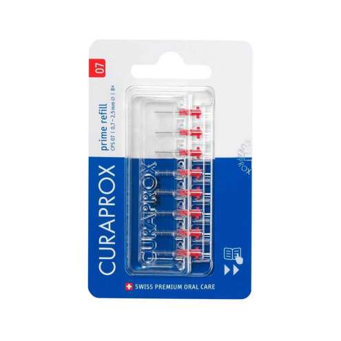 Curaprox CPS 07 Prime Refill mezizubní kartáčky 8 ks blistr